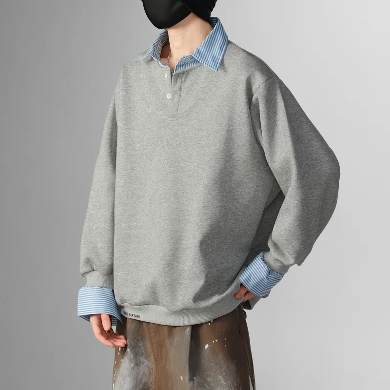 FAKE VINTAGE Sweatshirts Unisex-10