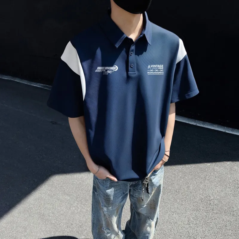 FAKE VINTAGE Polo Shirts Unisex-13