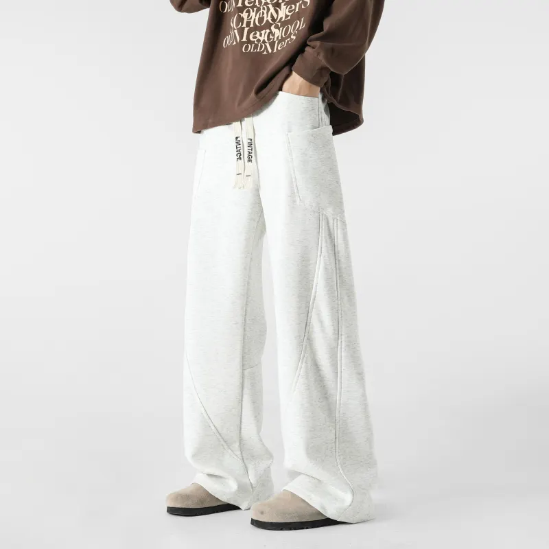 FAKE VINTAGE Knitted Sweatpants Unisex-8