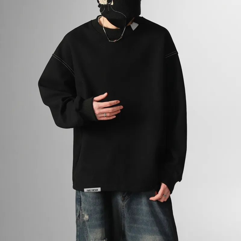 FAKE VINTAGE Sweatshirts Unisex-3