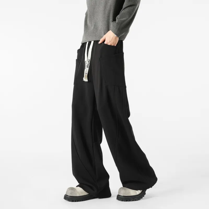 FAKE VINTAGE Knitted Sweatpants Unisex-3