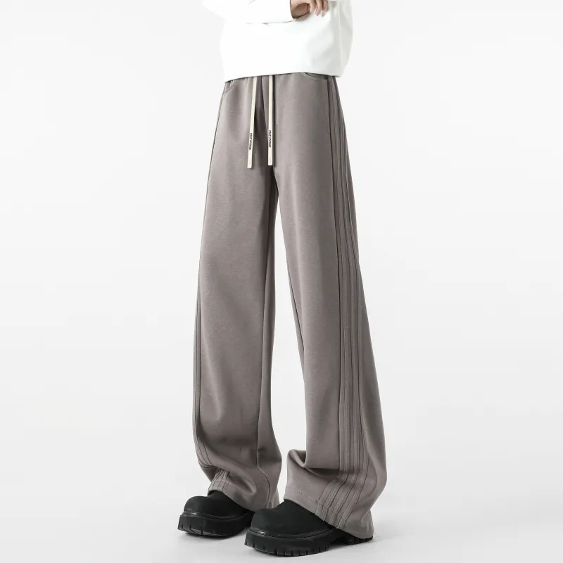 FAKE VINTAGE Knitted Sports Pants Unisex-8