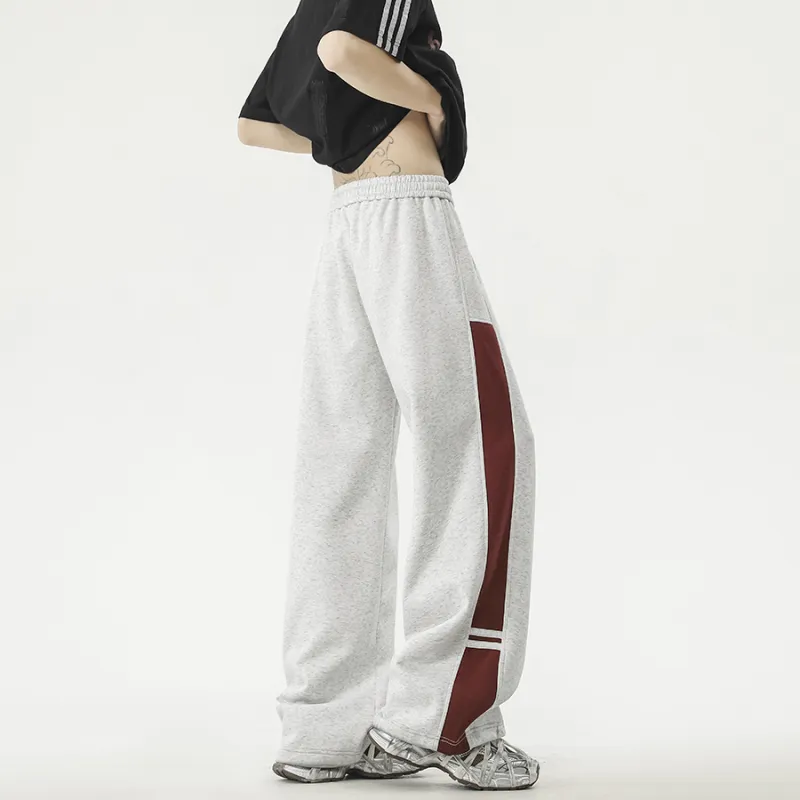 FAKE VINTAGE Knitted Sports Pants Unisex-8