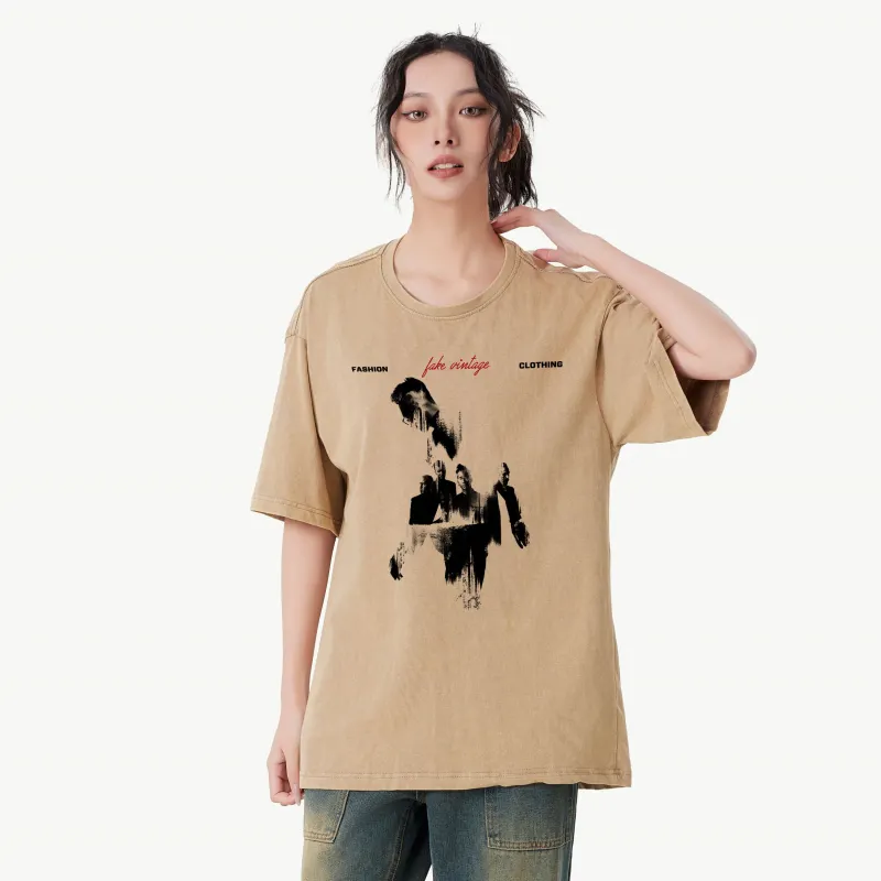 FAKE VINTAGE T Shirts Unisex-11