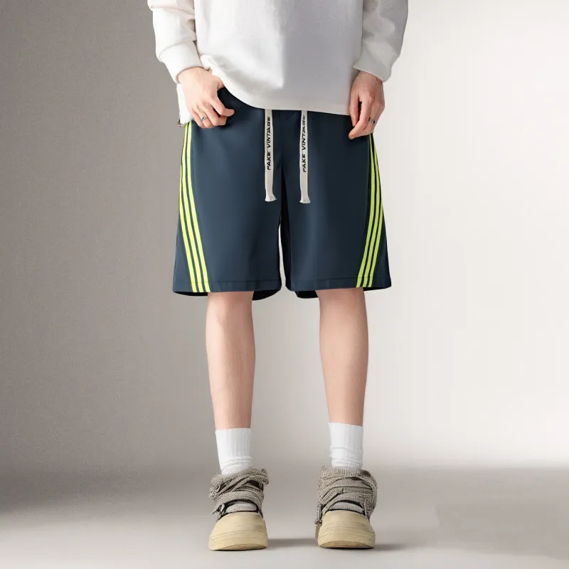 FAKE VINTAGE Casual Shorts Unisex-14