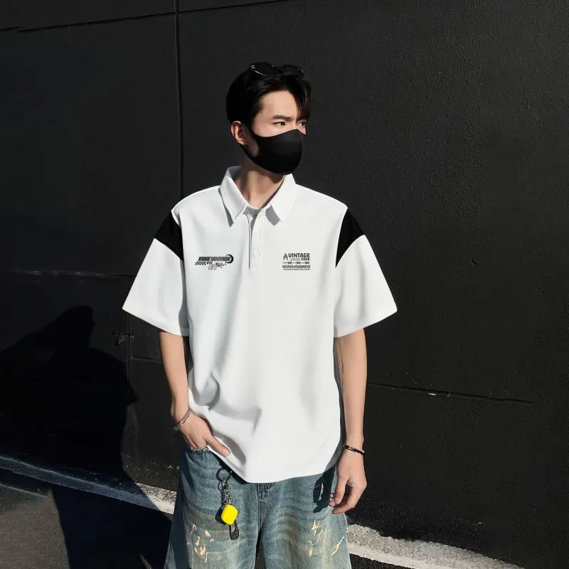 FAKE VINTAGE Polo Shirts Unisex-3