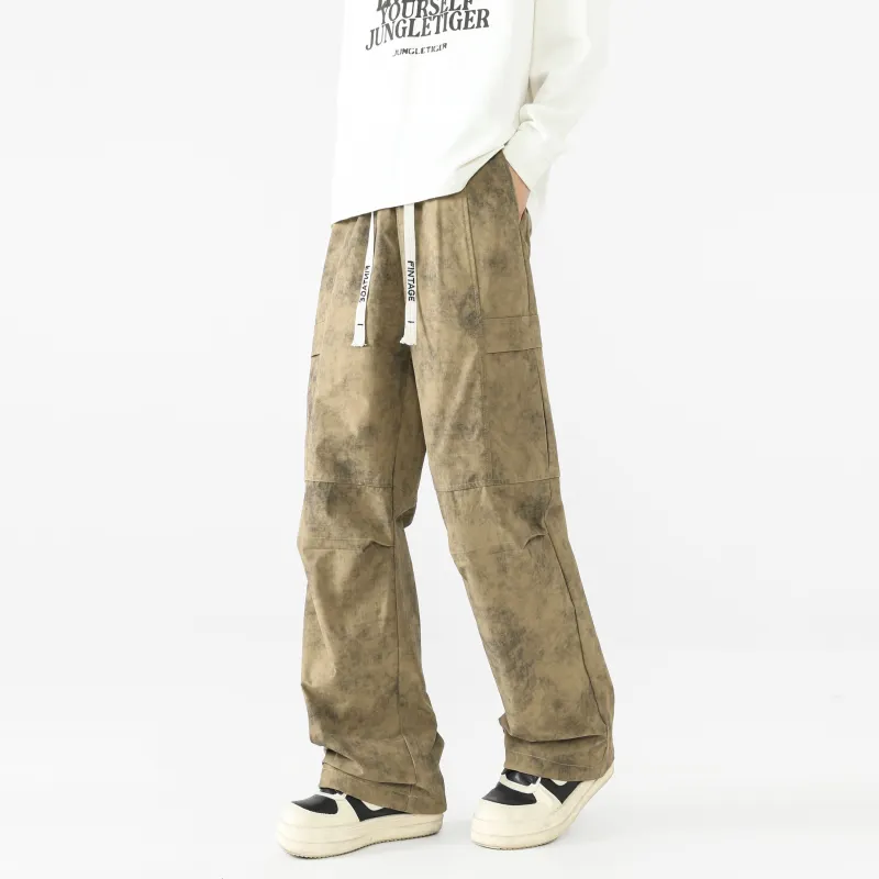 FAKE VINTAGE Casual Pants Unisex-9