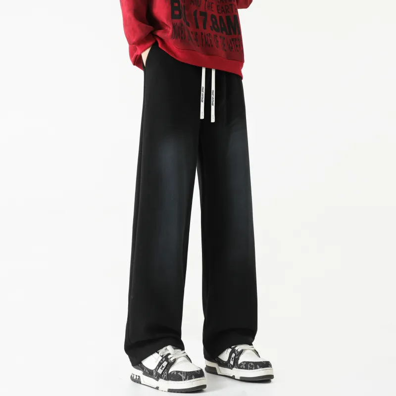 FAKE VINTAGE Knitted Sports Pants Unisex-4
