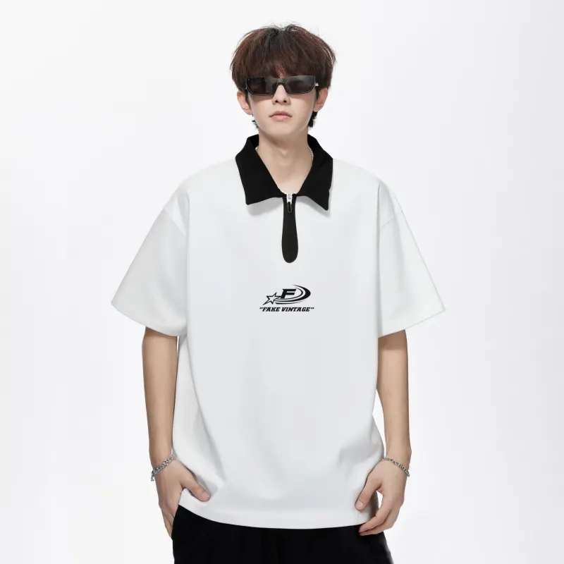FAKE VINTAGE Polo Shirts Unisex-10