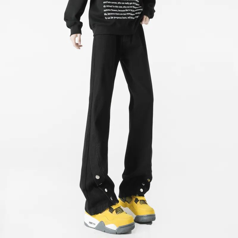 FAKE VINTAGE Jeans Unisex Black-4