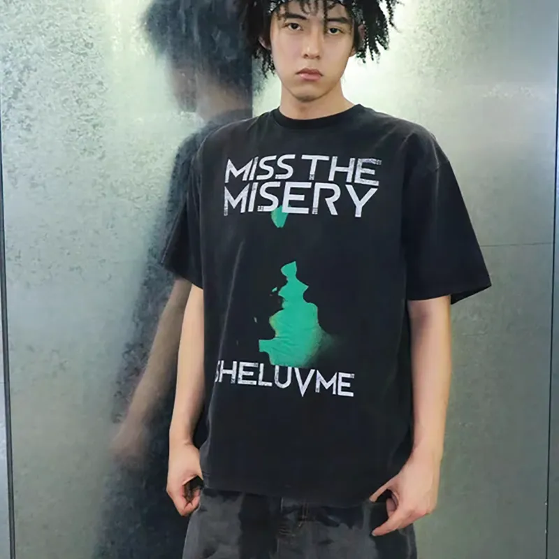 FAKE VINTAGE T Shirts Unisex Black-3