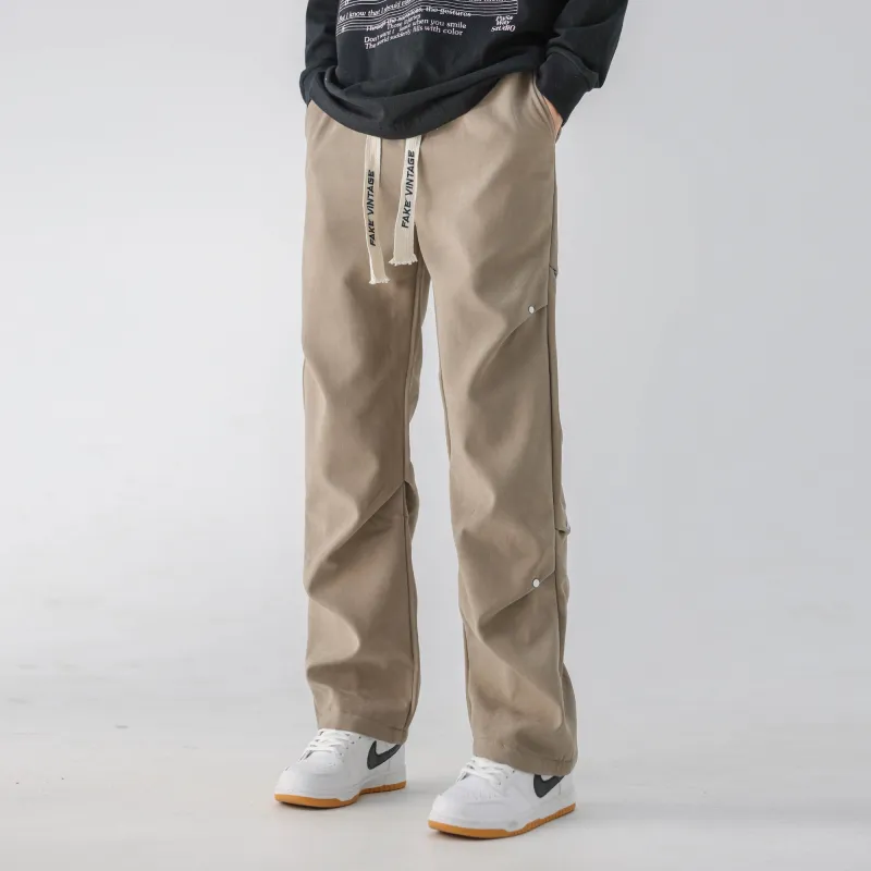 FAKE VINTAGE Casual Pants Unisex-14