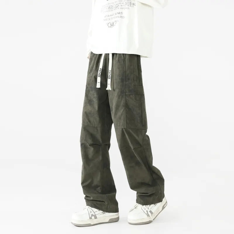 FAKE VINTAGE Casual Pants Unisex-17