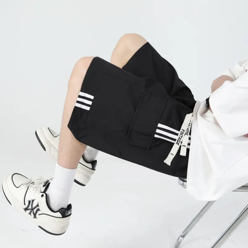 FAKE VINTAGE Casual Shorts Unisex-4