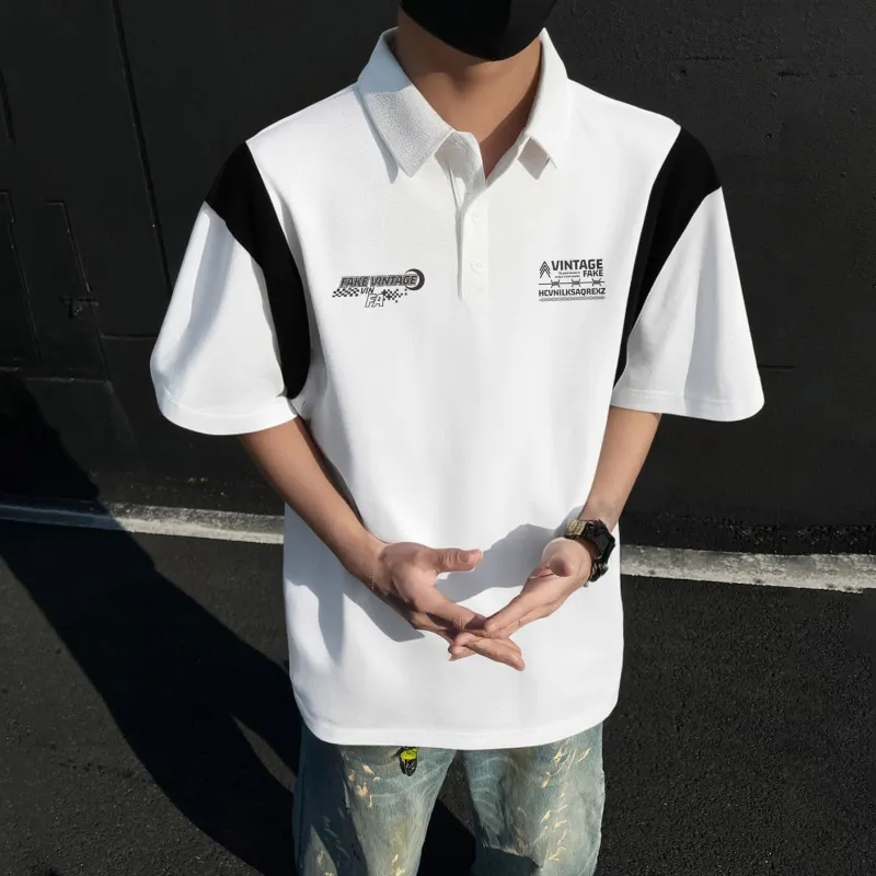 FAKE VINTAGE Polo Shirts Unisex-6