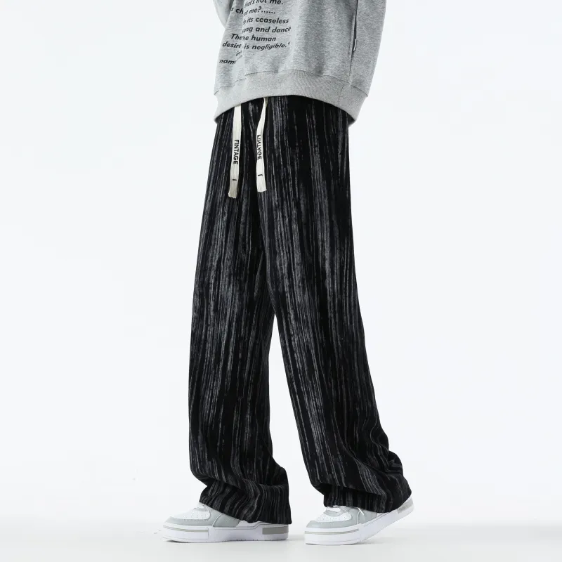 FAKE VINTAGE Knitted Sweatpants Unisex-11