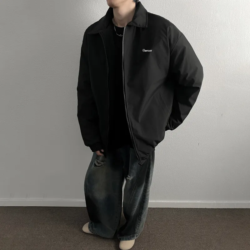 FAKE VINTAGE Puffer Jacket Unisex-8