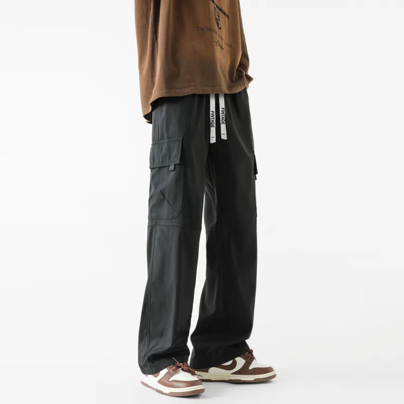FAKE VINTAGE Casual Pants Unisex-5