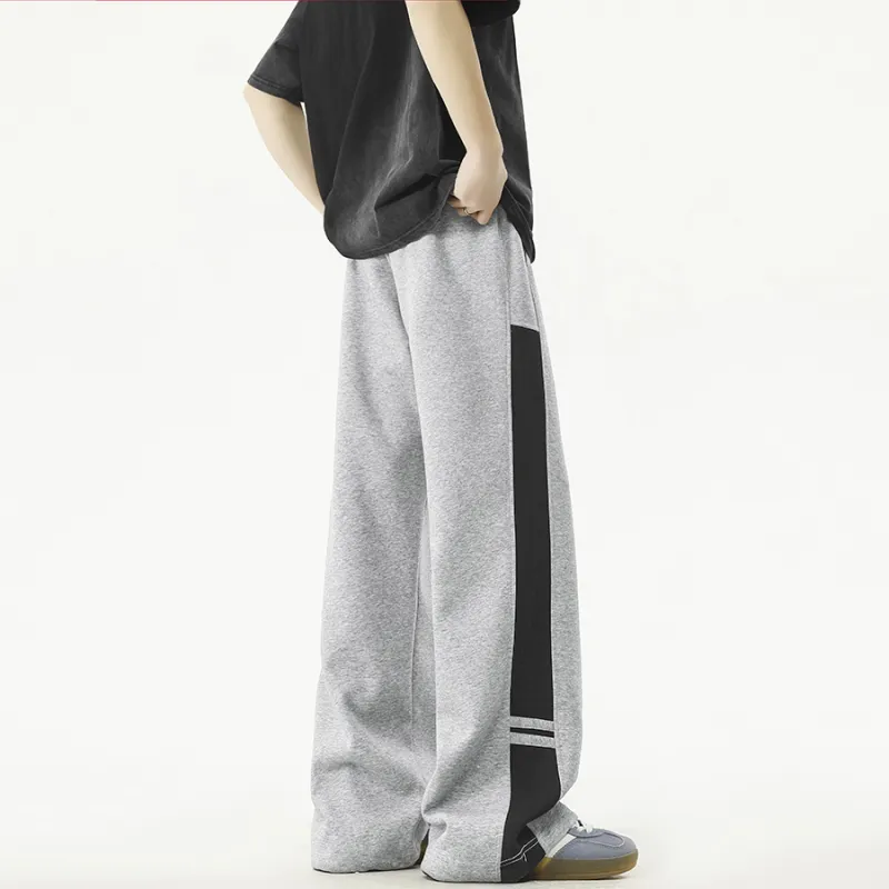 FAKE VINTAGE Knitted Sports Pants Unisex-13