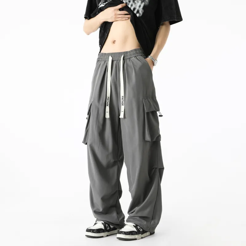 FAKE VINTAGE Casual Pants Unisex-11