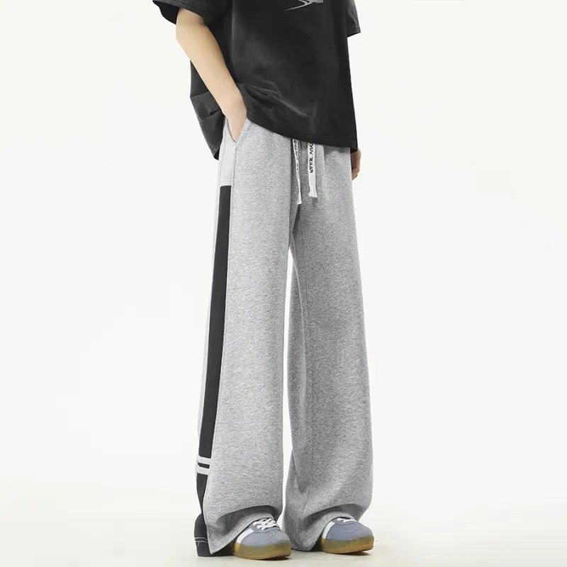 FAKE VINTAGE Knitted Sports Pants Unisex-14