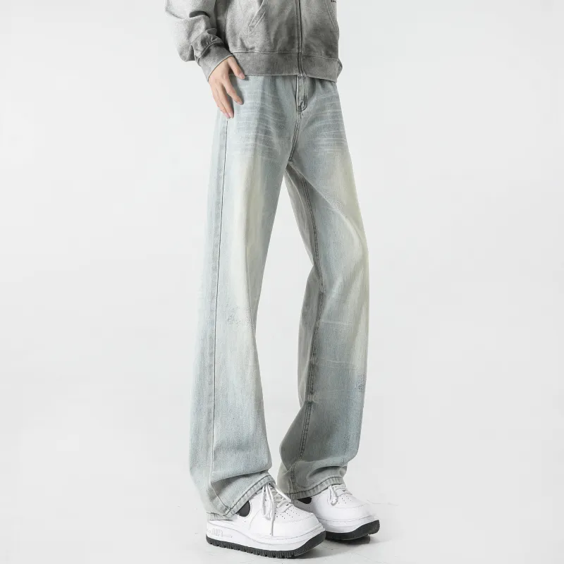 FAKE VINTAGE Jeans Unisex Blue-5