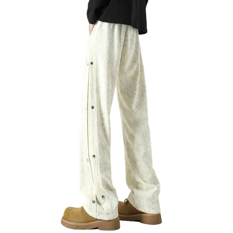 FAKE VINTAGE Knitted Sports Pants Unisex-6