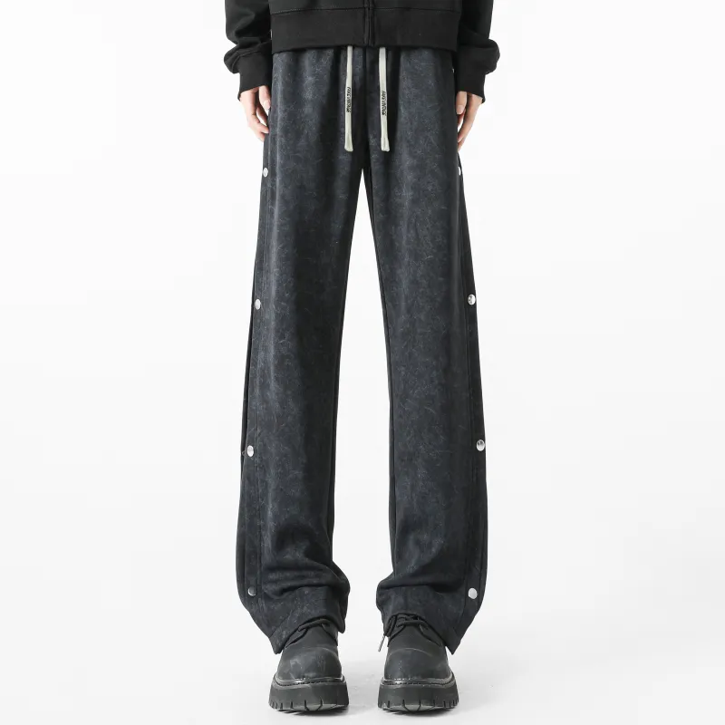 FAKE VINTAGE Knitted Sports Pants Unisex-4