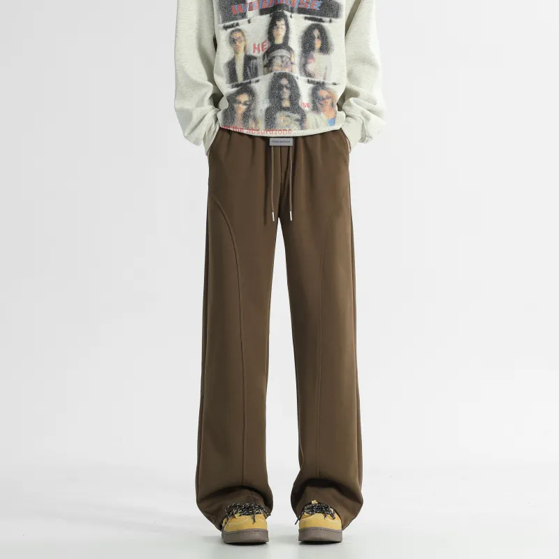 FAKE VINTAGE Knitted Sports Pants Unisex-13