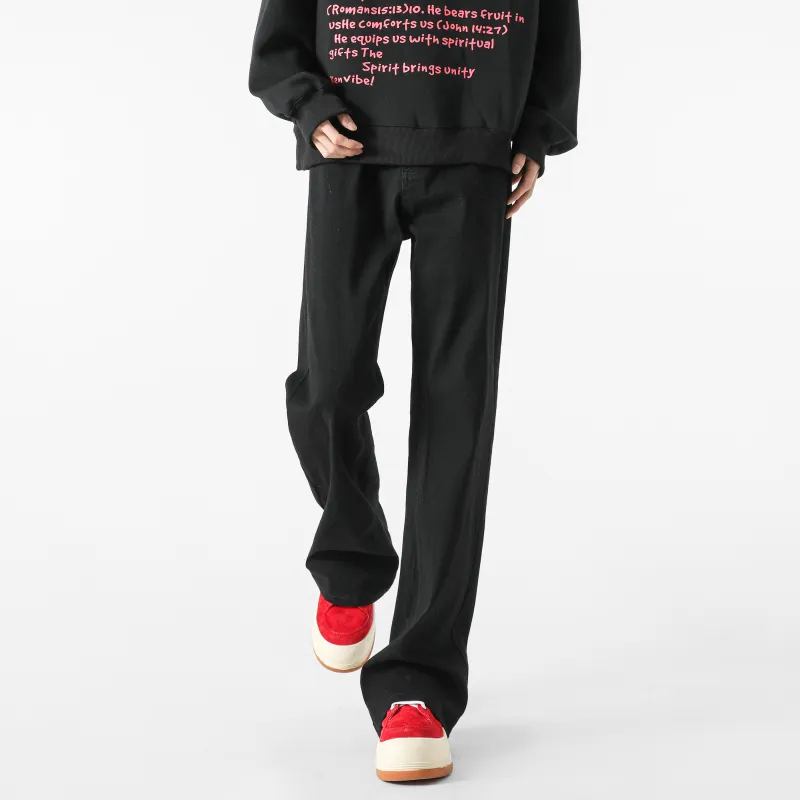 FAKE VINTAGE Jeans Unisex Black-8