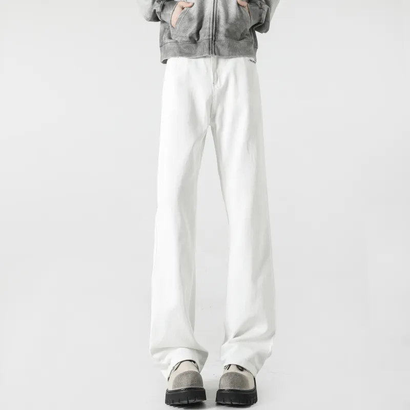 FAKE VINTAGE Jeans Unisex White-3