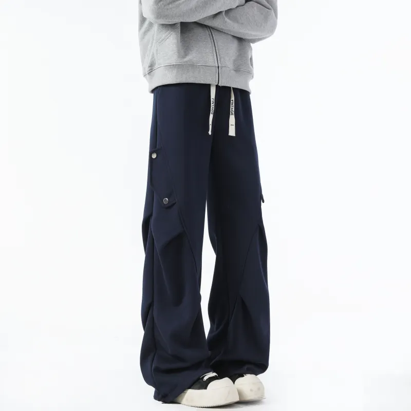 FAKE VINTAGE Knitted Sports Pants Unisex-20