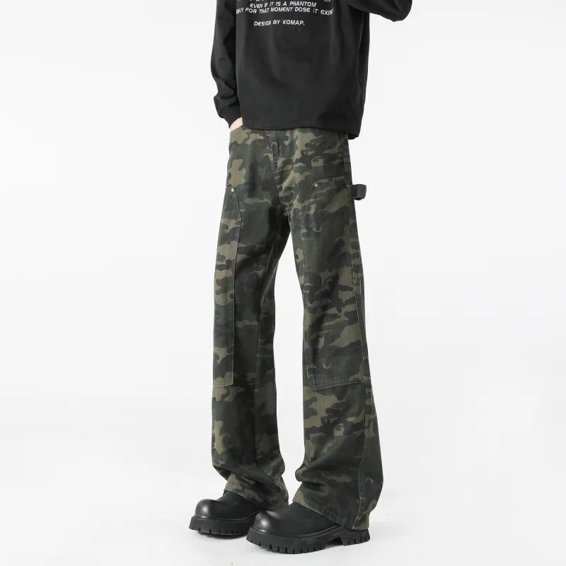 FAKE VINTAGE Jeans Unisex Camouflage-2