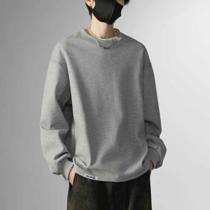 FAKE VINTAGE Sweatshirts Unisex-9
