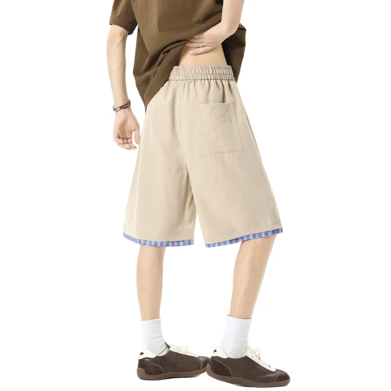 FAKE VINTAGE Casual Shorts Unisex-13