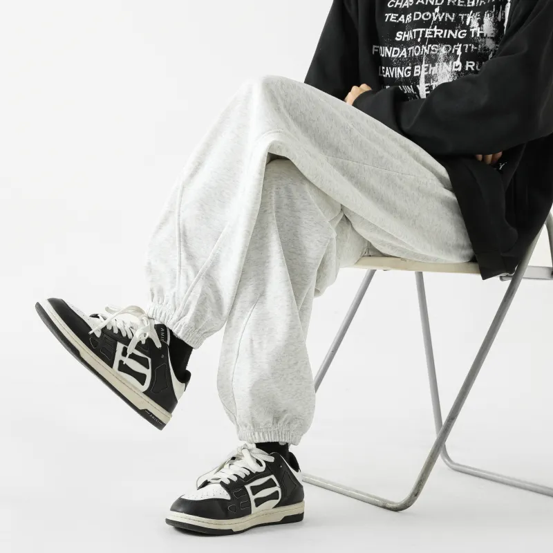 FAKE VINTAGE Knitted Sports Pants Unisex-4