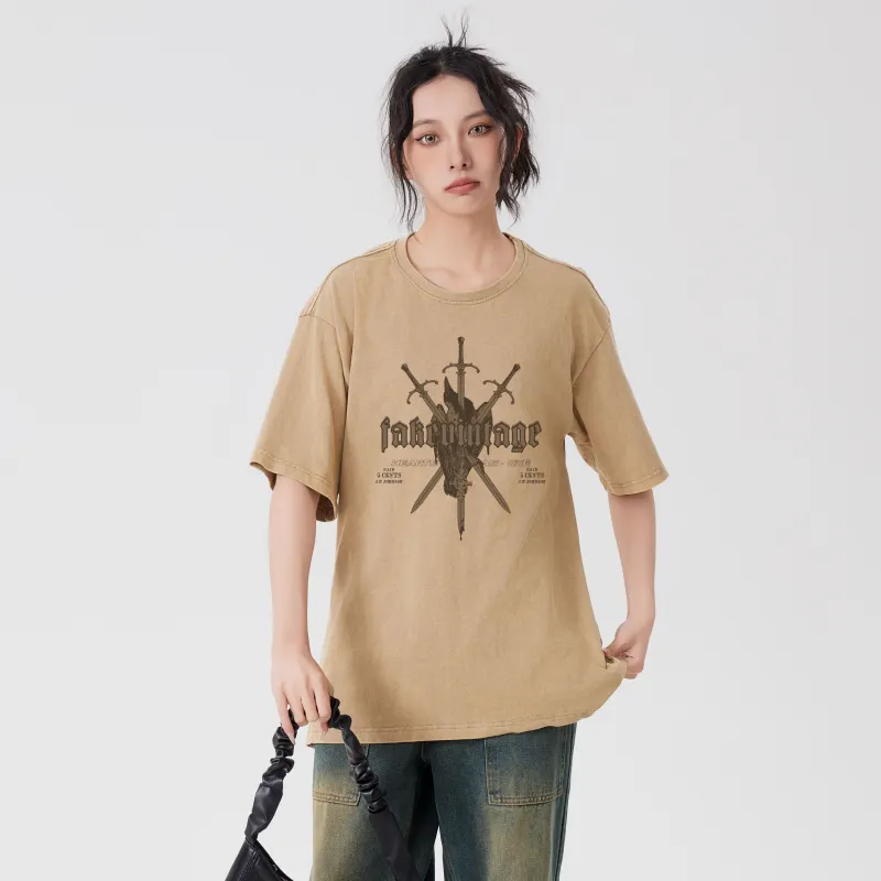 FAKE VINTAGE T Shirts Unisex-11