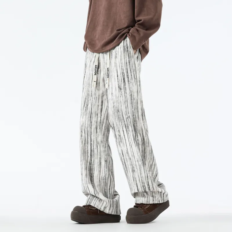 FAKE VINTAGE Knitted Sweatpants Unisex-3