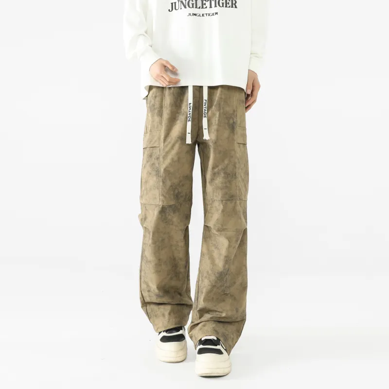 FAKE VINTAGE Casual Pants Unisex-10