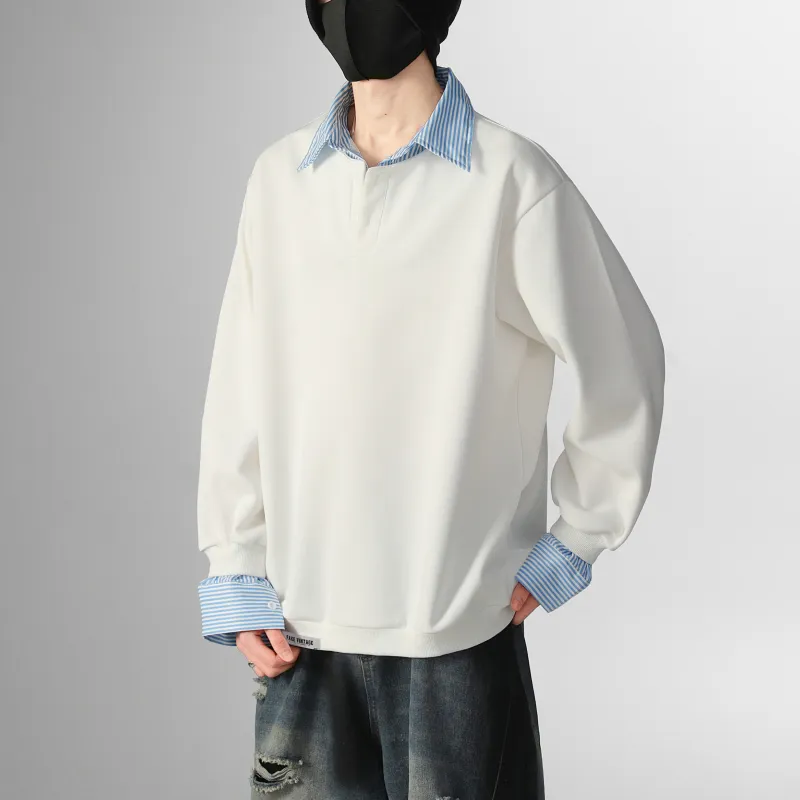 FAKE VINTAGE Sweatshirts Unisex-13