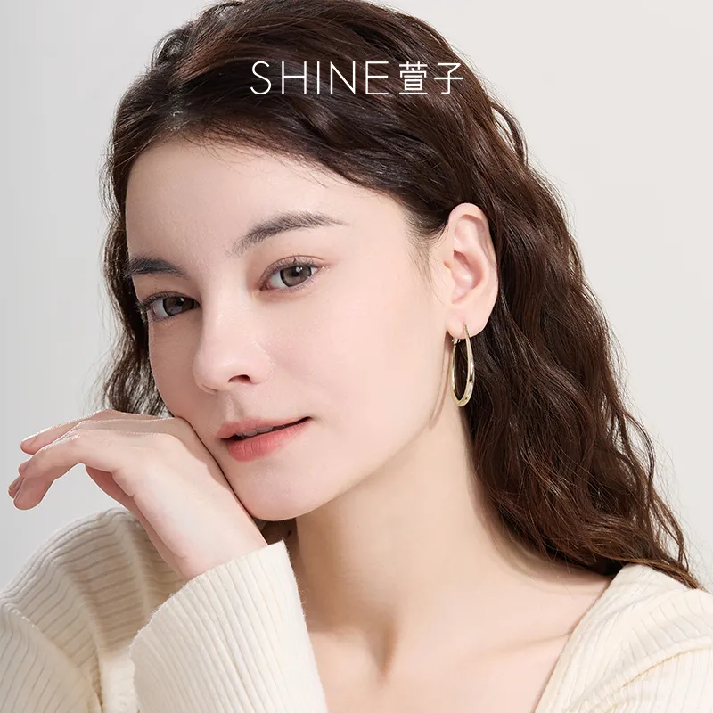 SHINE 925 Sterling Silver Earrings Women's-3