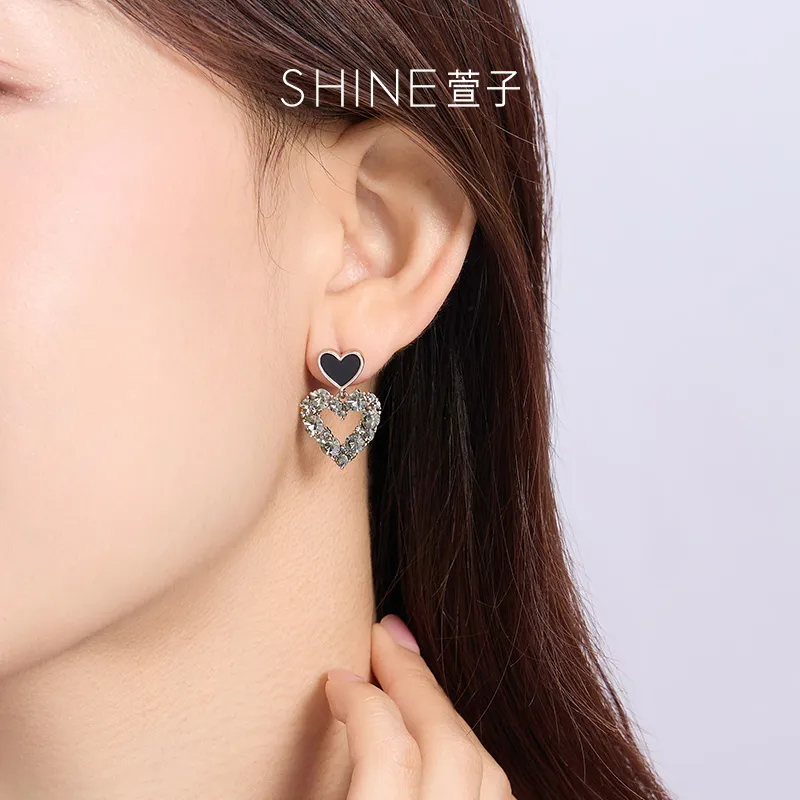 SHINE S925 Silver Earrings Women's-2