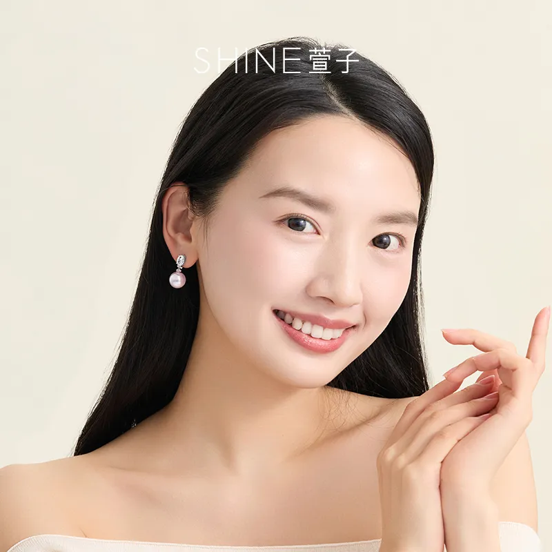 SHINE S925 Silver Earrings Women's-11
