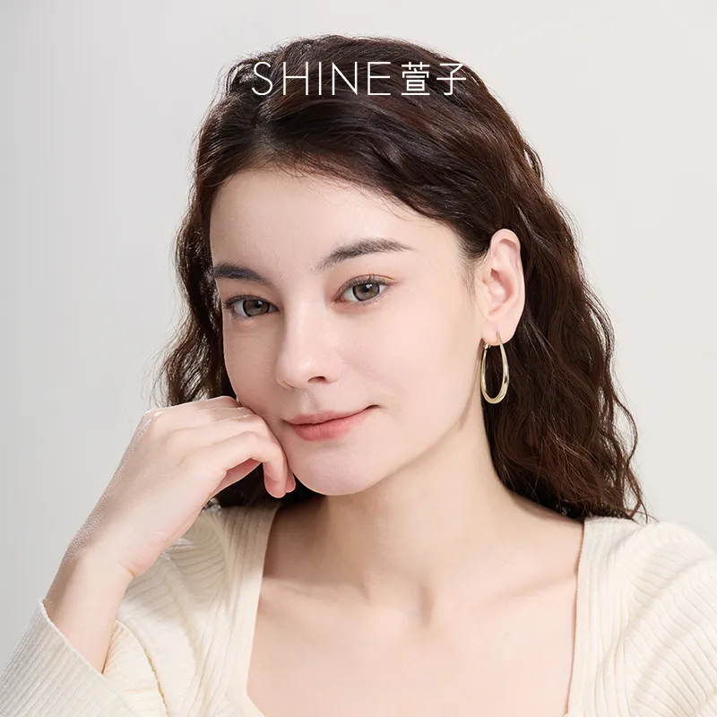 SHINE 925 Sterling Silver Earrings Women's-5