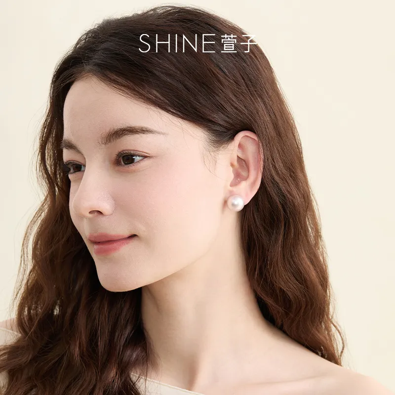 SHINE Manta Rose Collection 925 Sterling Silver Stud Earrings Women's-3