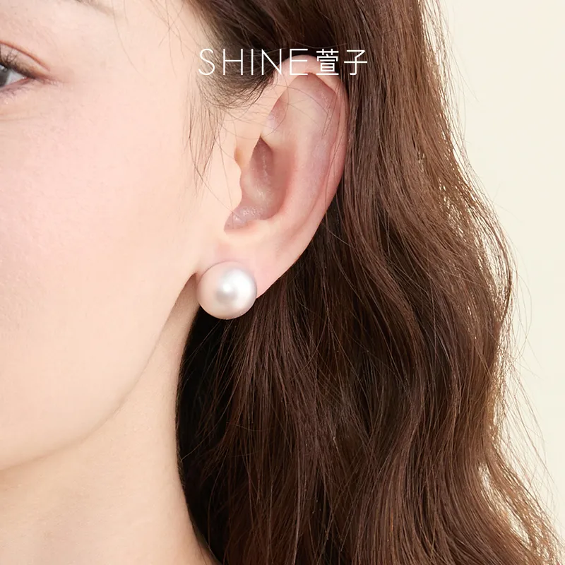 SHINE Manta Rose Collection 925 Sterling Silver Stud Earrings Women's-2