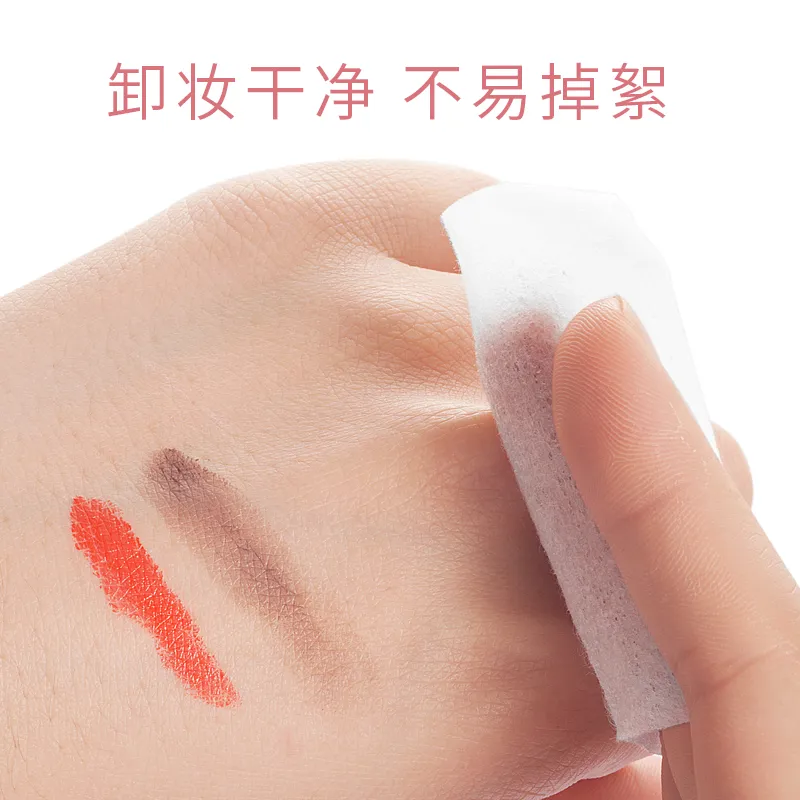 KOOBAPLUS Wet Compress Cotton, 100% Cotton Makeup Remover Pads Lightweight Beauty Tool 200 Pcs/Box-5