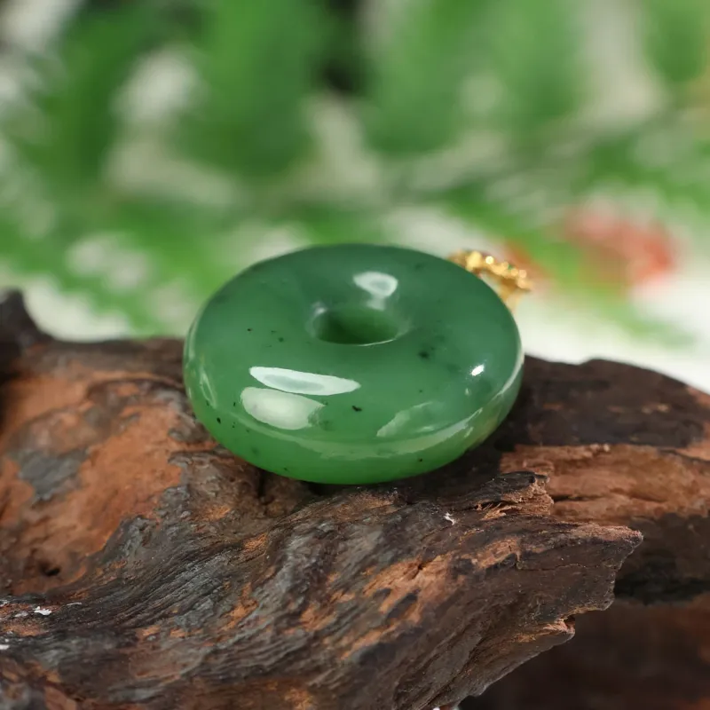 YUJIANQINGJIE Hetian Jade Pendants Jasper Unisex-2