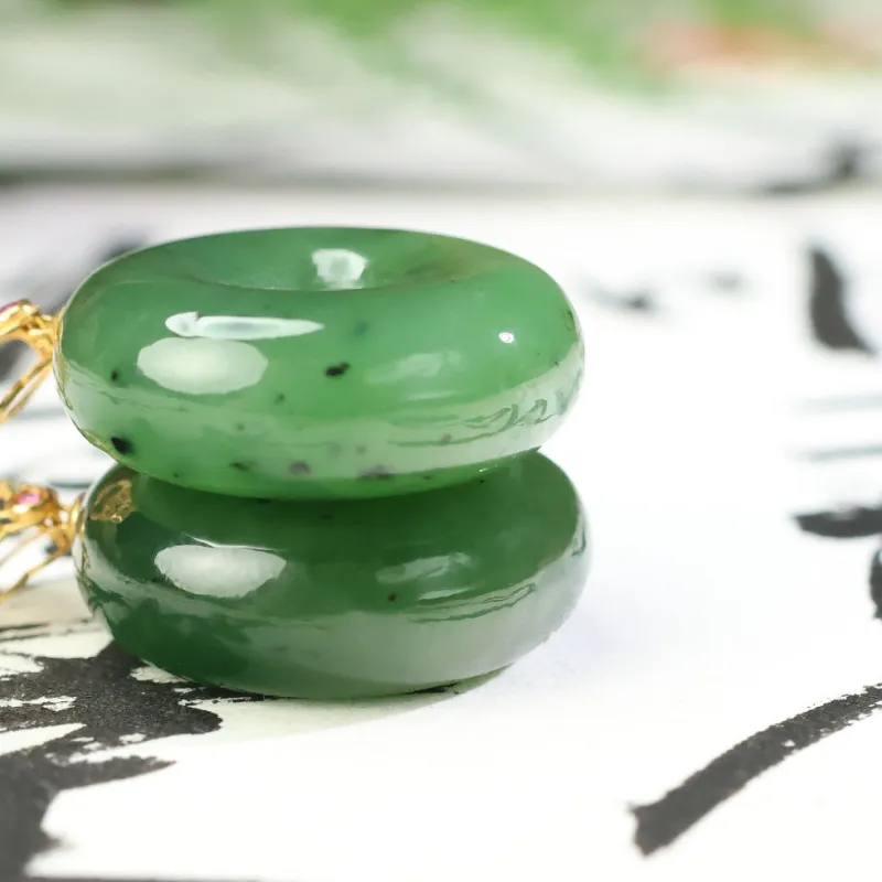 YUJIANQINGJIE Hetian Jade Pendants Jasper Unisex-4
