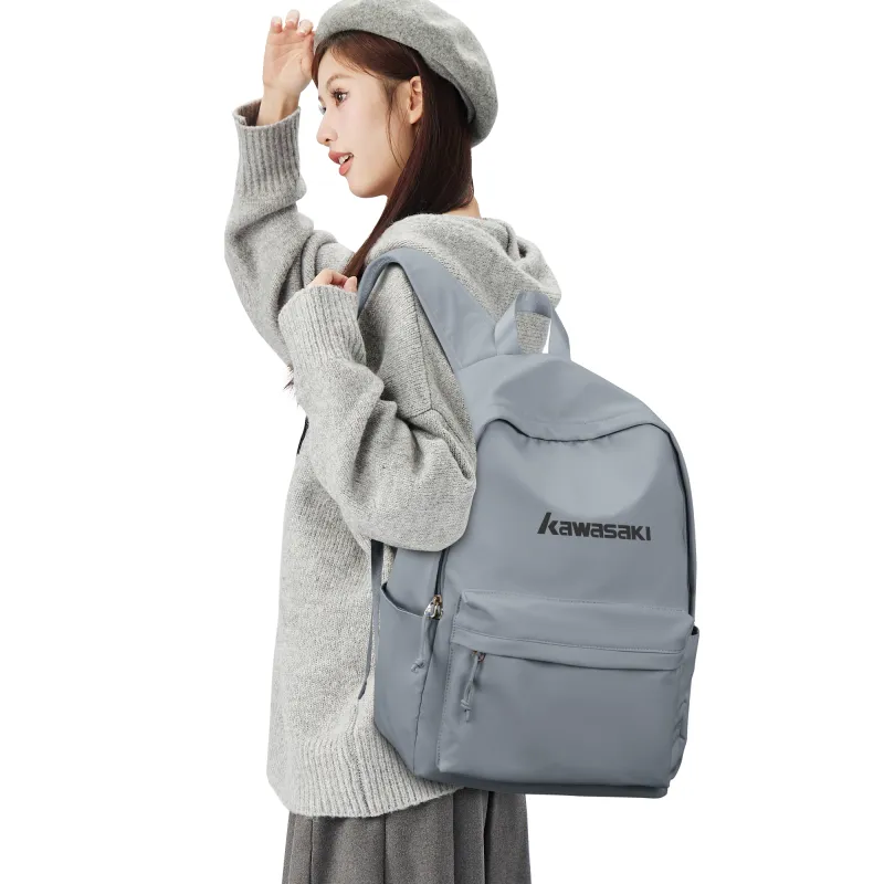 Kawasaki Fabric Backpack Laptop Bag Regular Unisex Multicolor-21